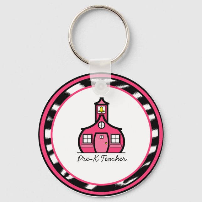 Pre-K Teacher Keychain (Front)