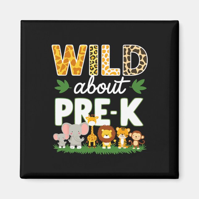 Pre-k Teacher  Magnet (Front)