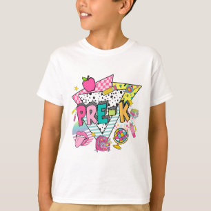 Pre K Teacher Student Back To School First Day Of T-Shirt
