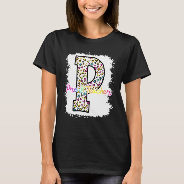 Pre K Teacher T-Shirt (Front)