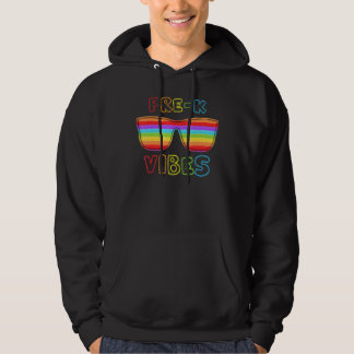 Pre K Vibes Back To School First Day 1 Hoodie