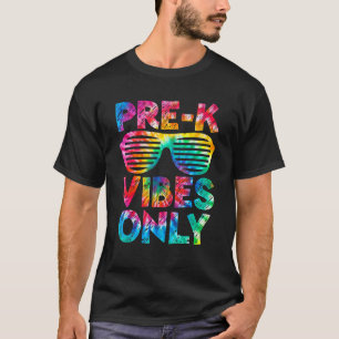 Pre K Vibes Only Back To School T-Shirt