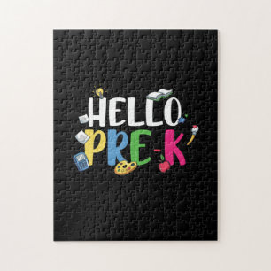 Pre Kindergarten Hello Pre Kindergarten Jigsaw Puzzle