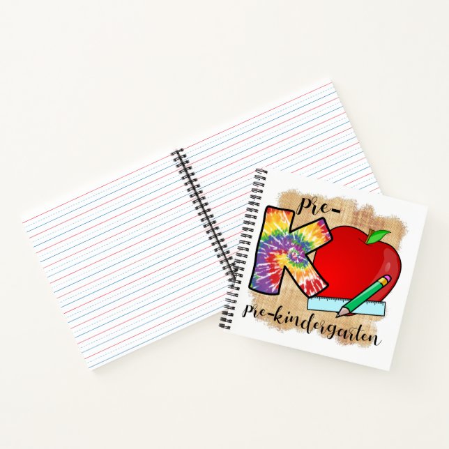 Pre-Kindergarten  Notebook (Inside)