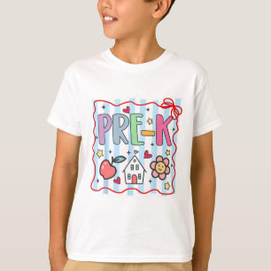 Pre Kindergarten Pre-k Teacher Girl Boy First Day  T-Shirt