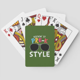 Pre Kindergarten Pre Kindergarten Style Playing Cards