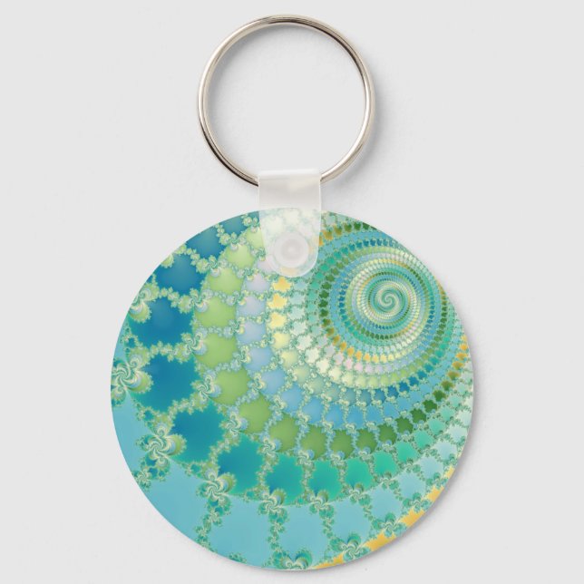 Pre Life - Fractal Key Ring (Front)