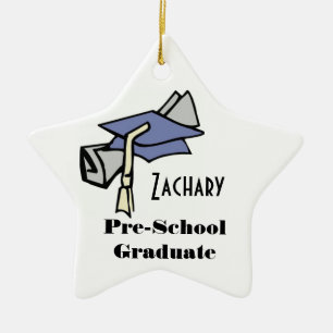 Pre-School Graduate (Customisable) Ceramic Tree Decoration