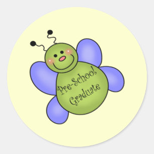 Pre-School Graduation Gifts Classic Round Sticker