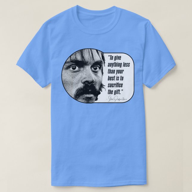 PRE To Give Anything Less Running Motivation Quote T-Shirt (Design Front)