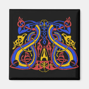 Pre Viking tri colour, magnet