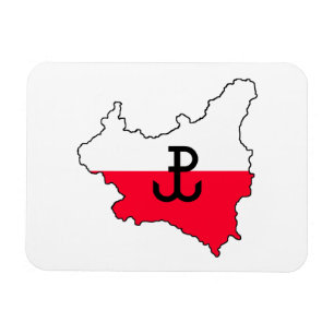 Pre-WWII Poland Magnet