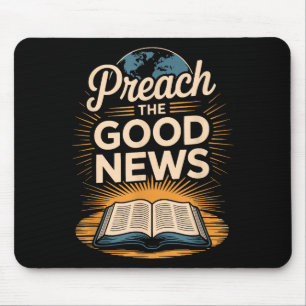 Preach The Good News Jw Jehovah’s Witnesses  Mouse Pad