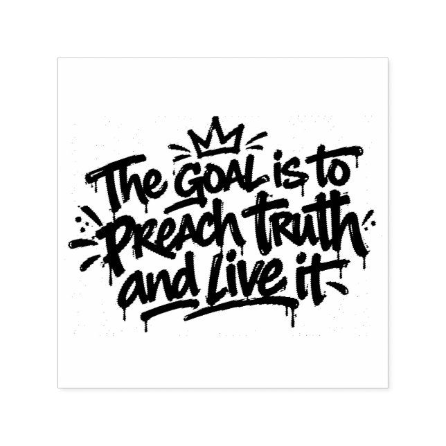 Preach Truth Self-inking Stamp (Design)