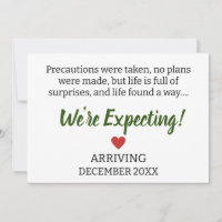 Precautions were taken, no plans were made, but 