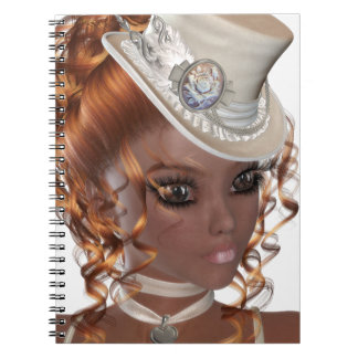 Precious African American Woman Spiral Notebook
