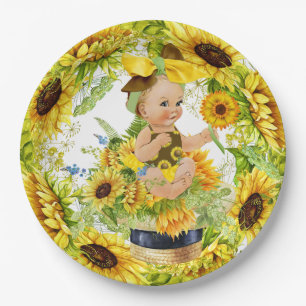 Precious Baby Shower or Birthday Paper Plate