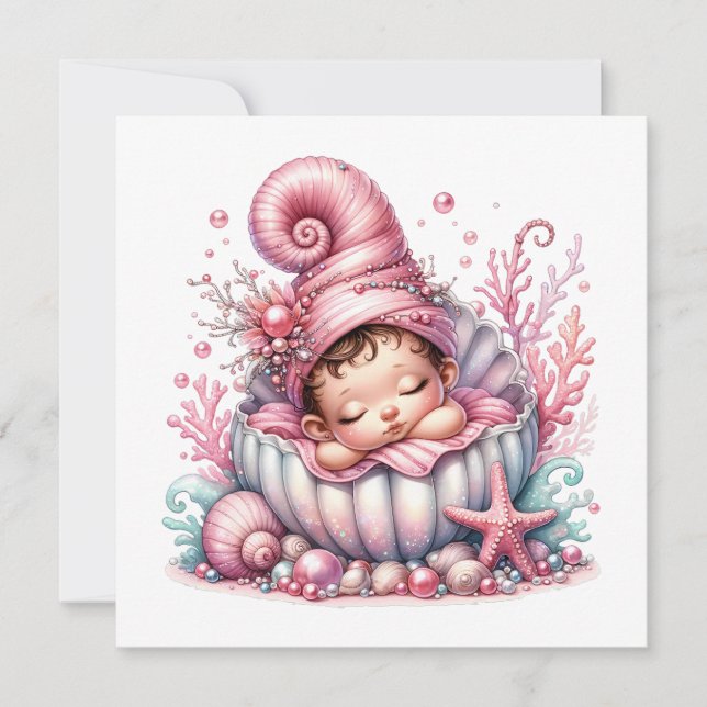 Precious Baby Theme - Invitation (Front)