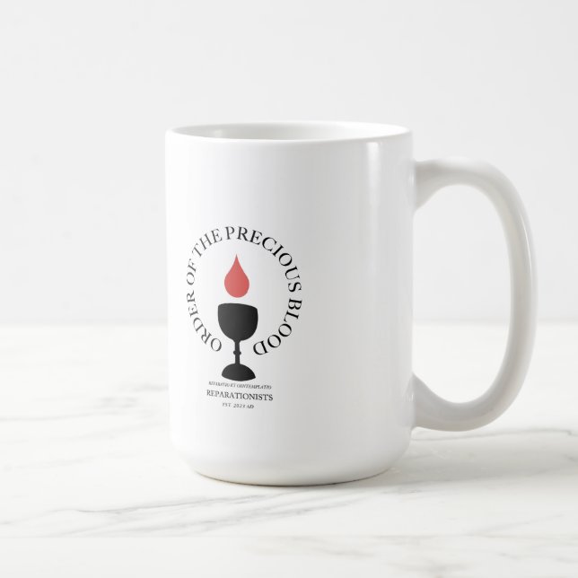 Precious Blood (OPB) Seal Mug  (Right)