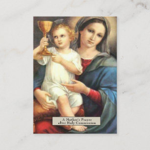 Precious Blood St. Gertrude Prayer Holy Cards