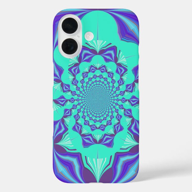 Precious blue Case-Mate iPhone case (Back)