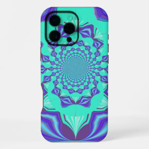 Precious blue iPhone 16 pro max case
