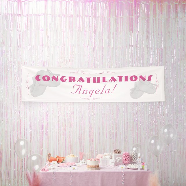 Precious Bundle Girl Baby Shower  Banner (Creator Uploaded)