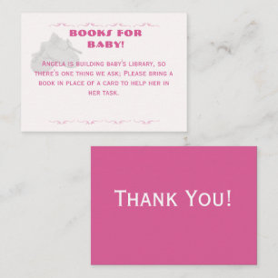 Precious Bundle Girl Baby Shower Enclosure Card