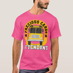Precious Cargo Students With The Yellow School Bus T-Shirt