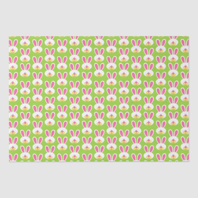 Precious Easter Bunny Tissue Paper (Front)