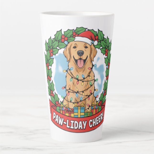 Precious Festive Moments Latte Mug (Front)