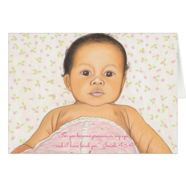 Precious in my Eyes-I Loved You~Scripture Newborn (Front Horizontal)