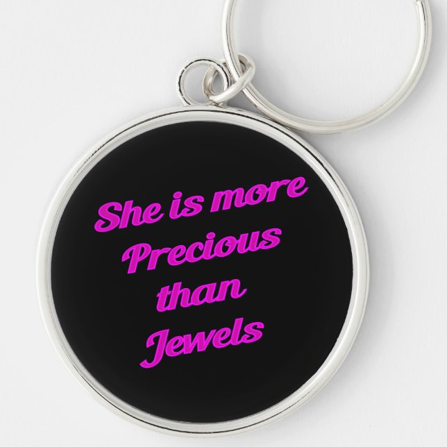 Precious Jewels Keychain (Front)