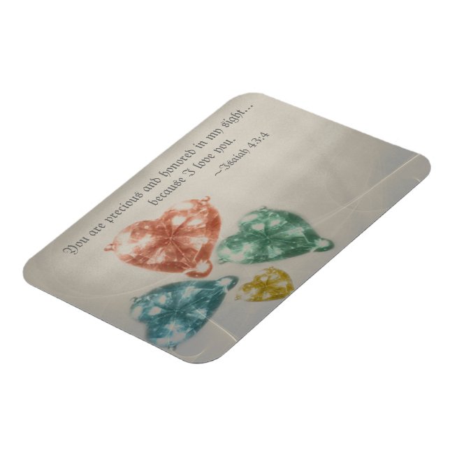 Precious Jewels Scripture Magnet (Left Side)