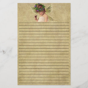 Precious Little Angel Girl- Stationery