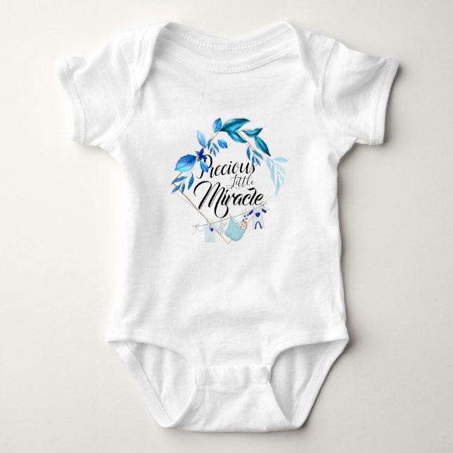 Precious Little Miracle Baby Bodysuit (Front)