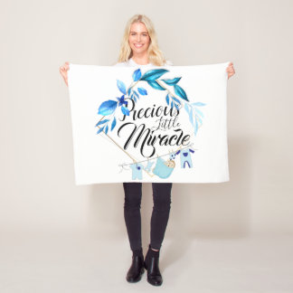 Precious Little Miracle Fleece Blanket