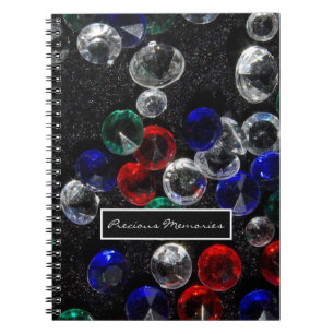 Precious Memories Gems Personalised Notebook