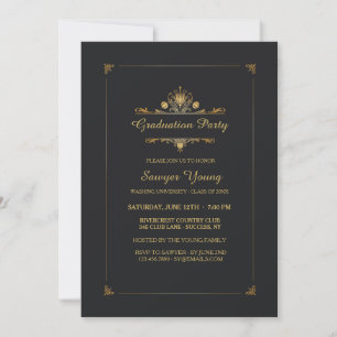 Precious Memories Graduation Invitation