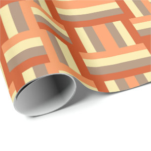 Precious Metals Squared Wrapping Paper
