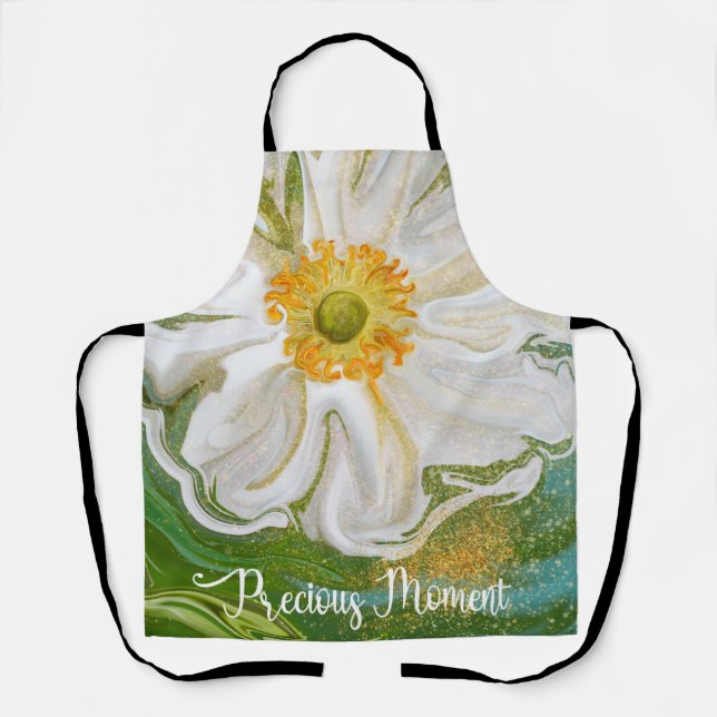 Precious moment - Anemone flower power Apron (Front)
