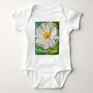 Precious moment - Anemone flower power Baby Bodysuit