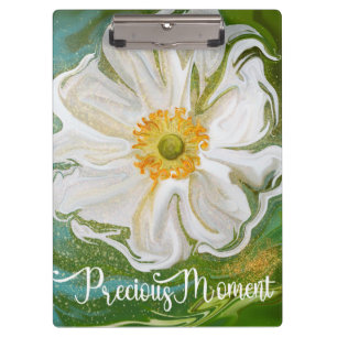 Precious moment - Anemone flower power Clipboard
