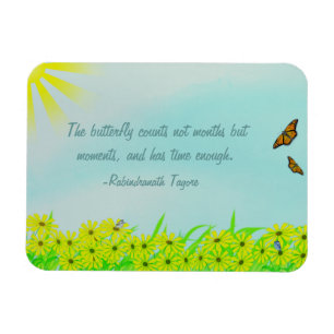 Precious Moments Butterflies Quote Magnet