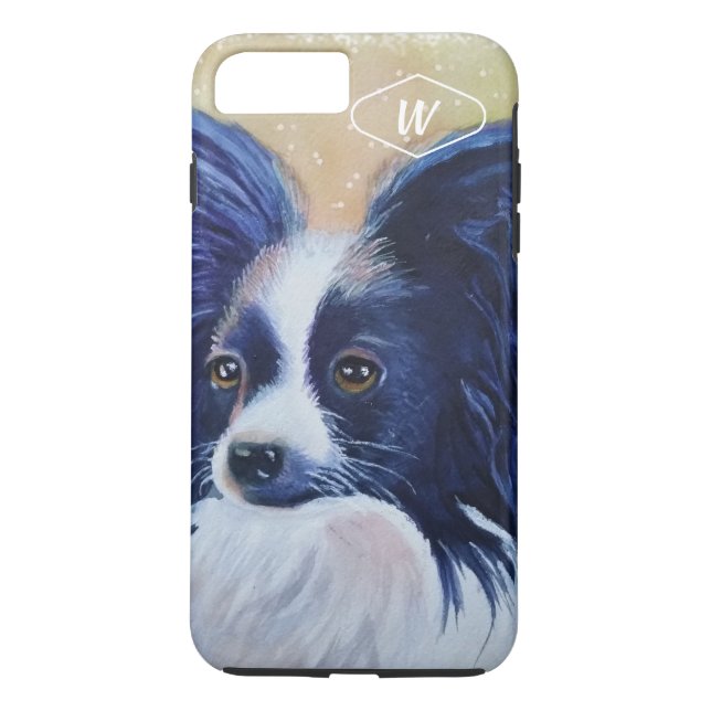 PRECIOUS PAPILLON Case-Mate iPhone CASE (Back)