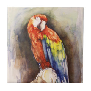 Precious Parrot Tile