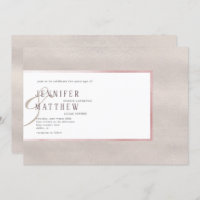 Precious Pearl | Wedding Invitation