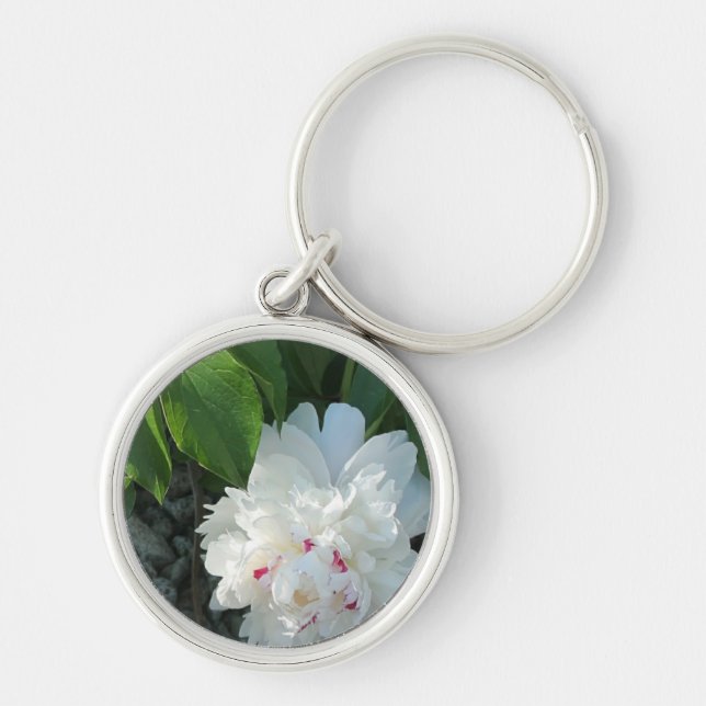 Precious Peony Keychain (Front)