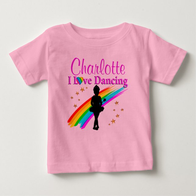 PRECIOUS PERSONALIZED BALLERINA TUTU BABY T-Shirt (Front)