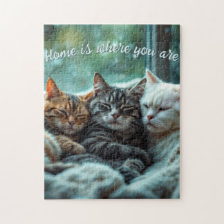 Precious Pet Portrait Keepsake with Custom Message Jigsaw Puzzle